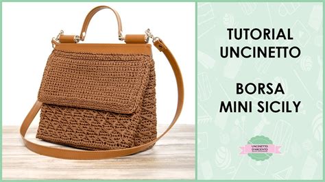 borse uncinetto dolce gabbana tutorial|Una borsa al punto croce firmata Dolce e Gabbana .